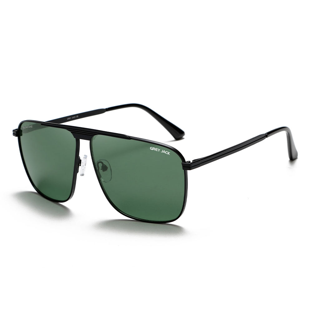  Black Frame Green Lens