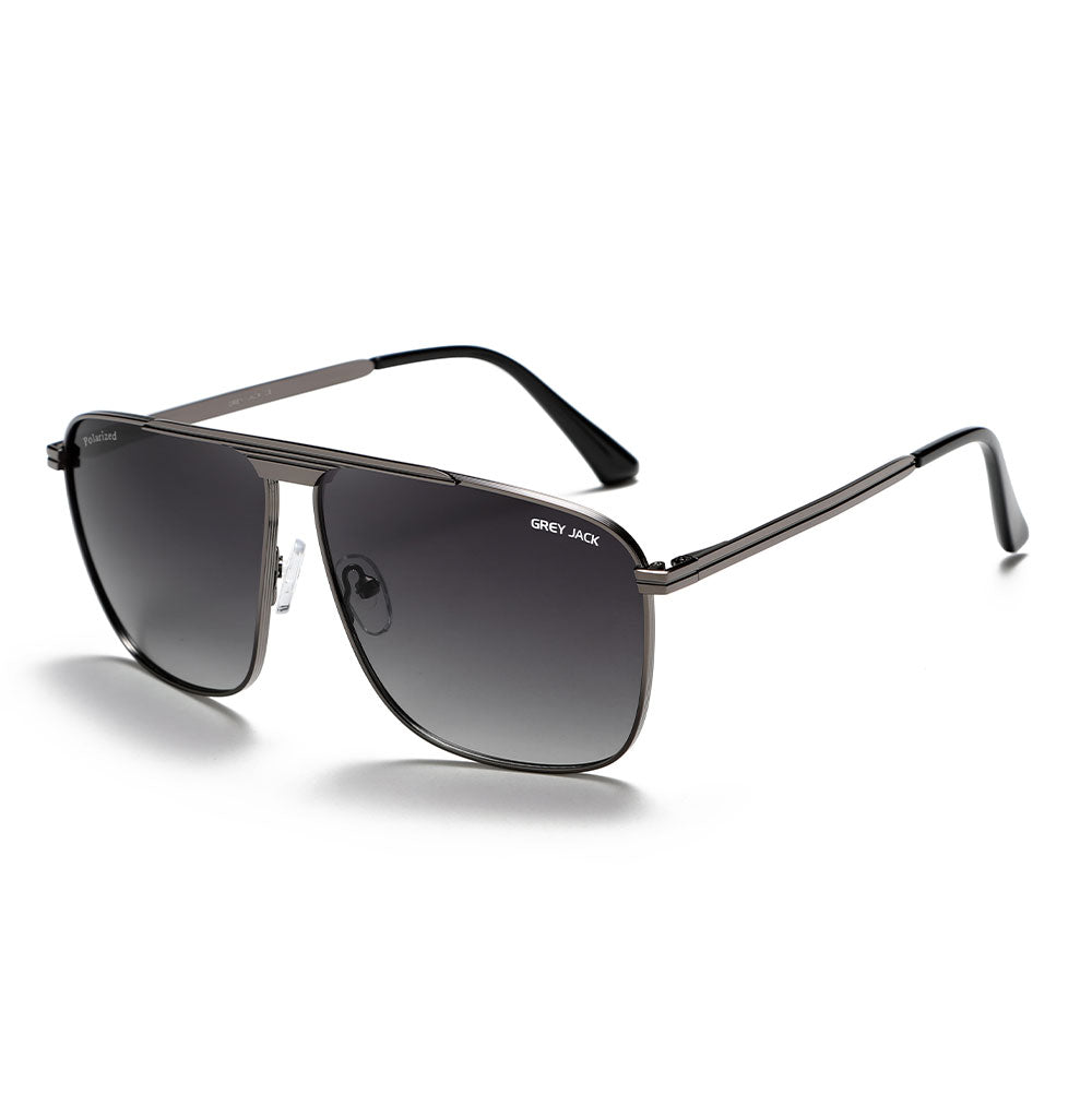 Gun Frame Double Black Lens