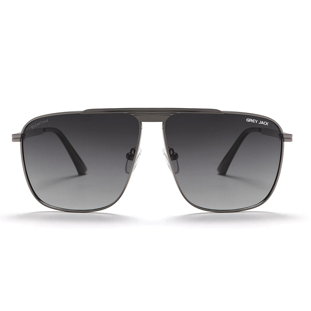 Gun Frame Double Black Lens