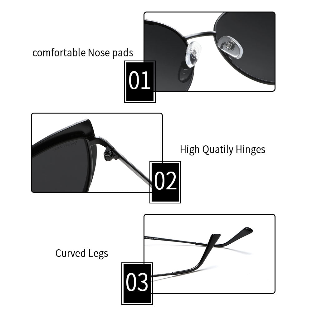 Black Frame Black Lens