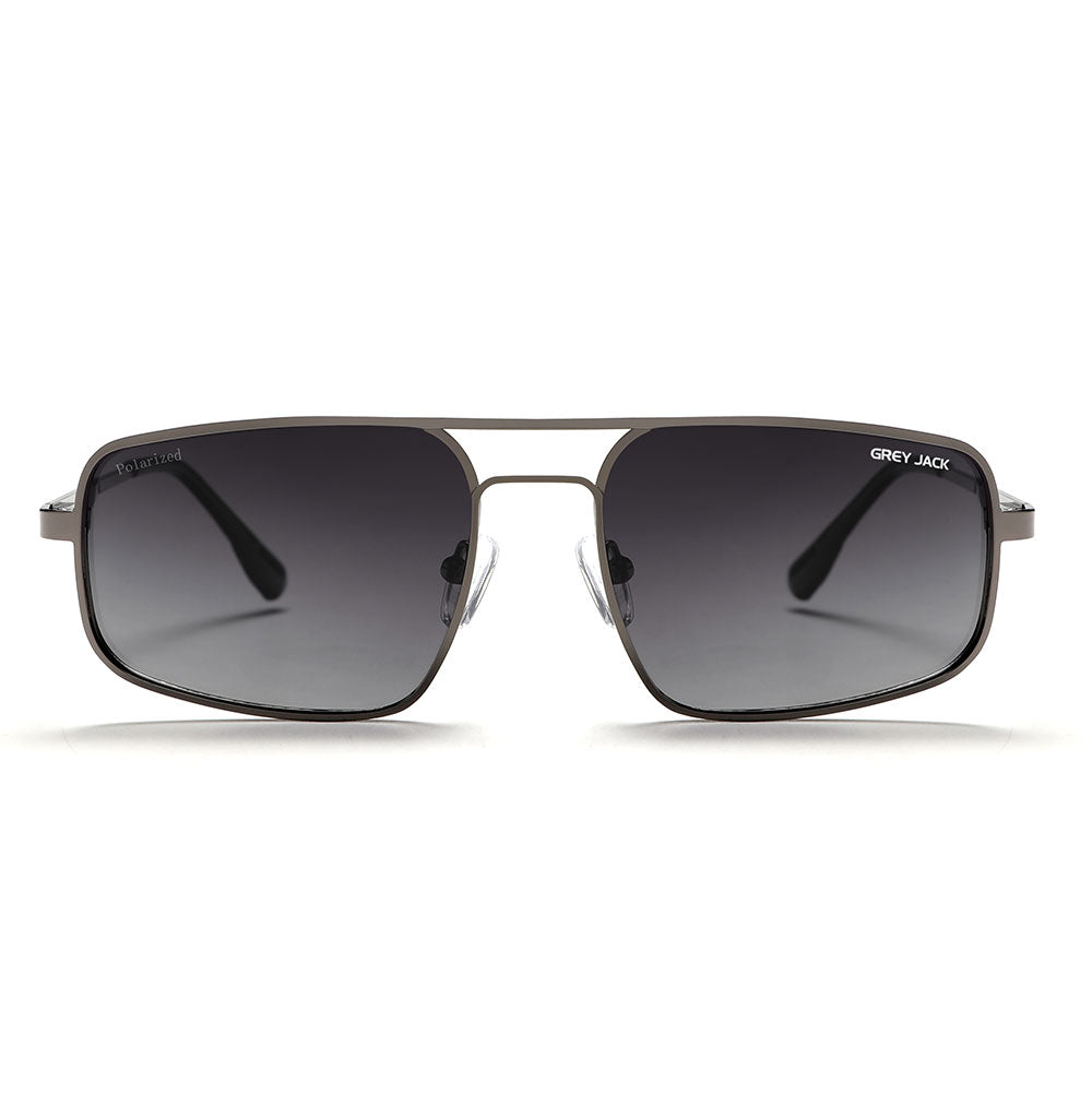 Gun Frame Double Black Lens