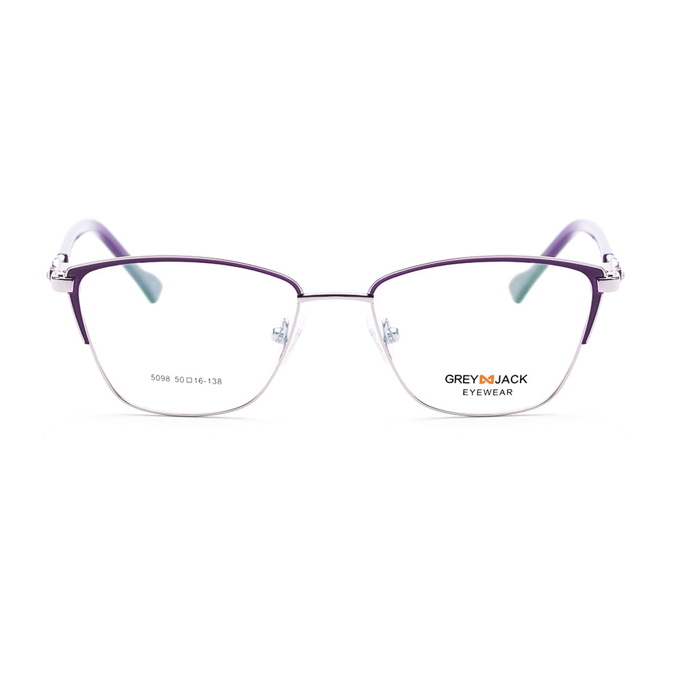 Purple Silver Frame