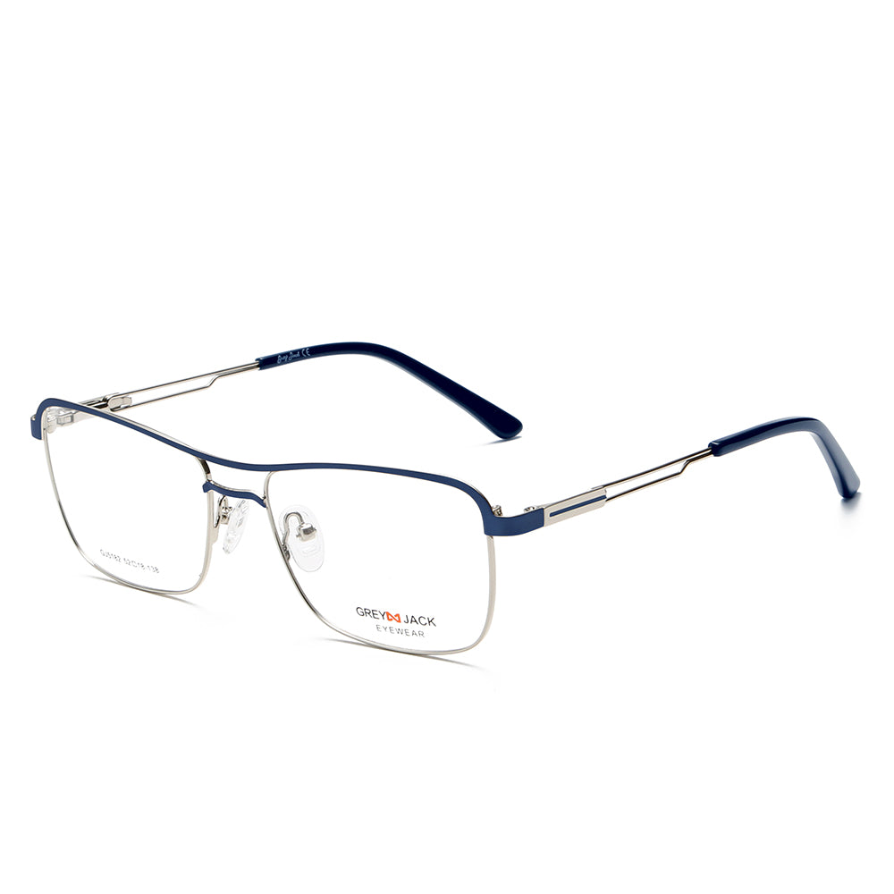 Blue Silver Frame