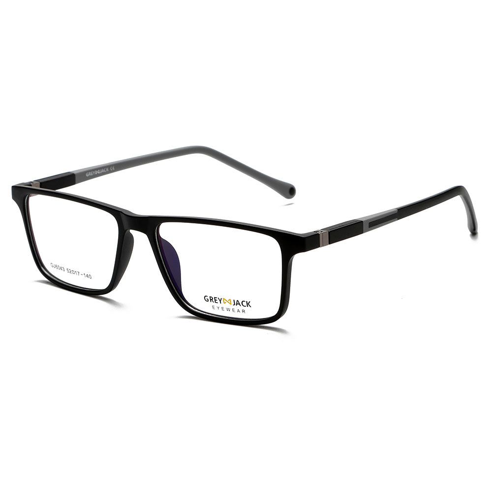 Buy grey jack Unbreakable 3D TR90 Spectacle Frame Rectangular with