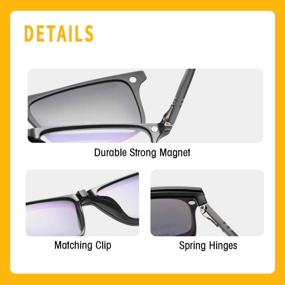 Shine Black Frame Multicolor Lens