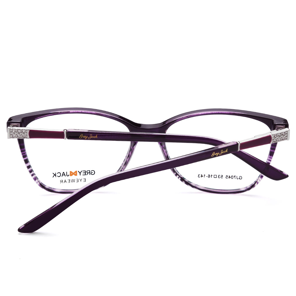 Purple Striped Frame