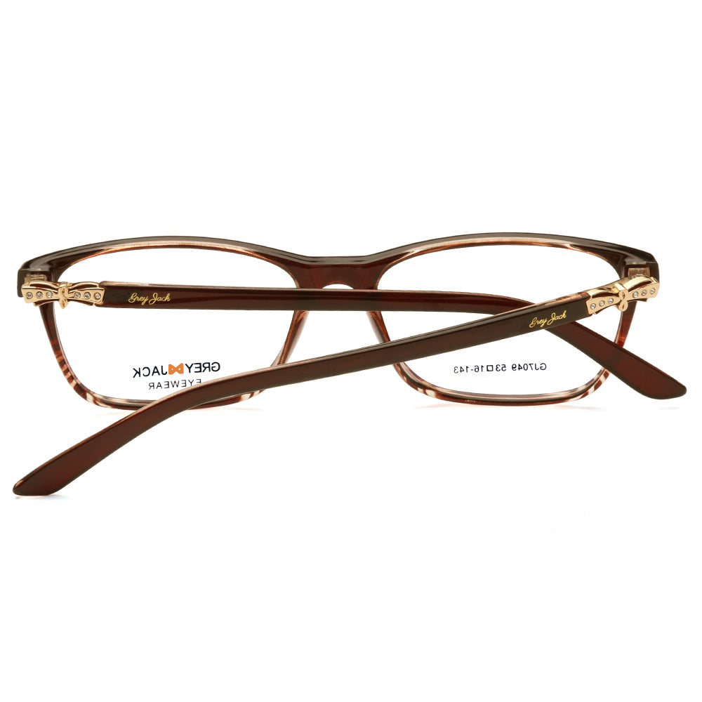 Brown Striped Frame