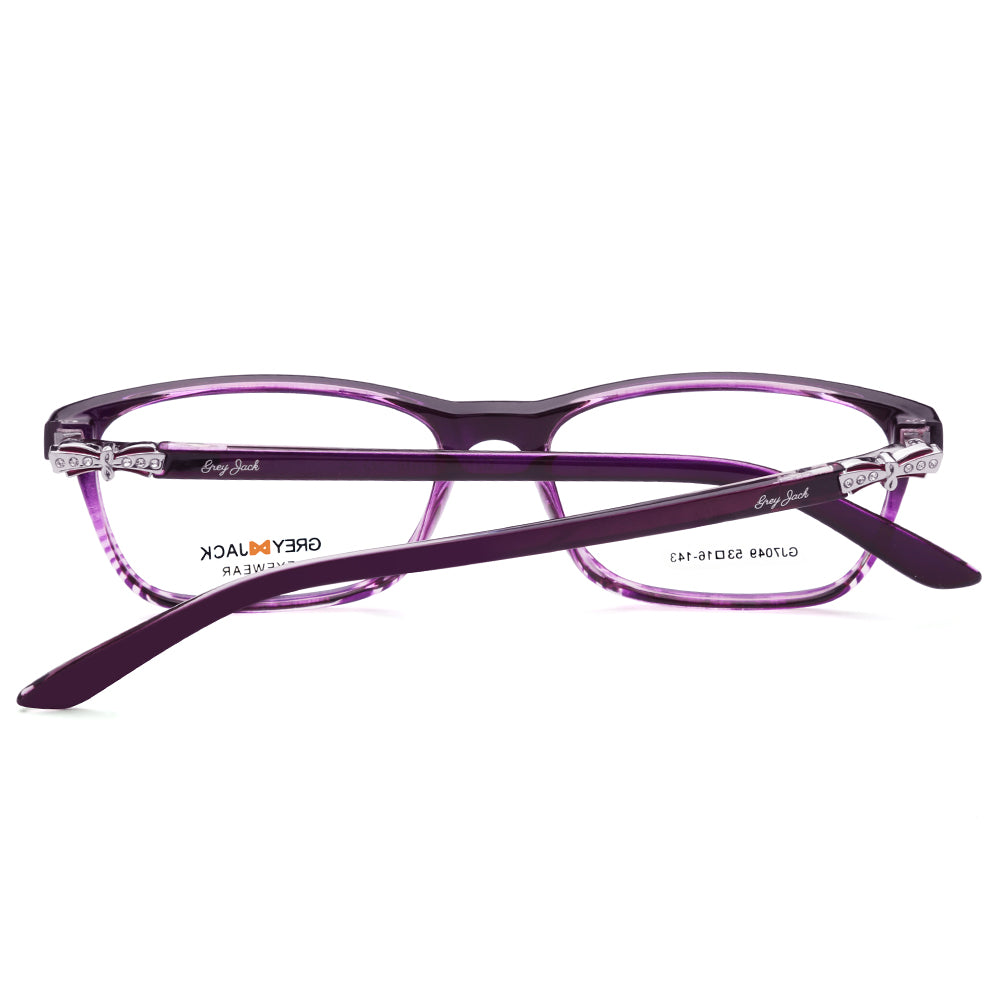 Purple Striped Frame