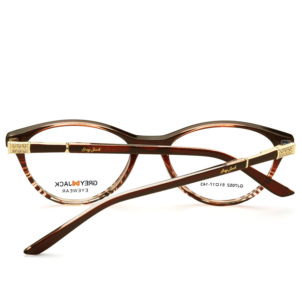 Brown Striped Frame