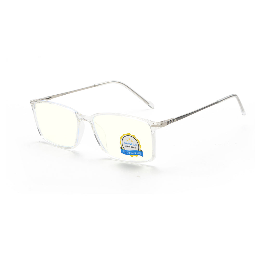 Transparent Frame Clear Lens