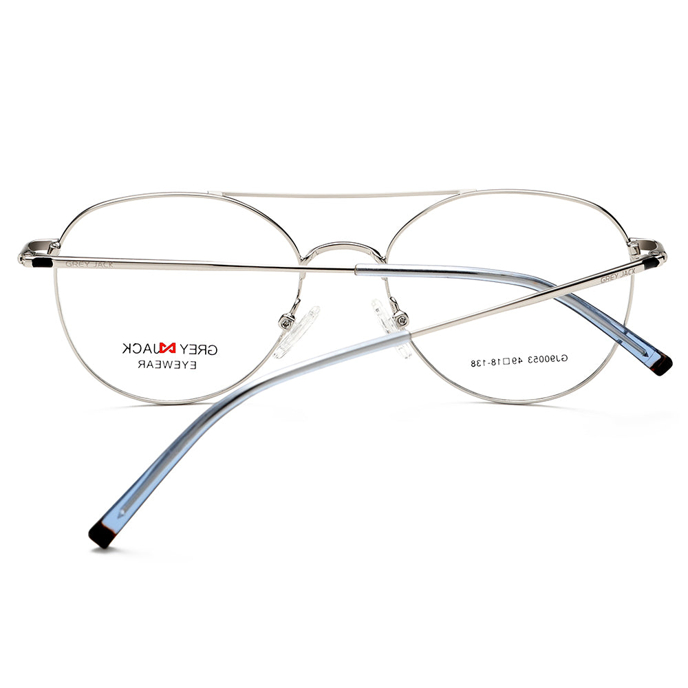 Black Silver Blue Frame