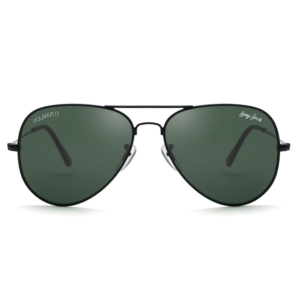 Black Frame Green Lens