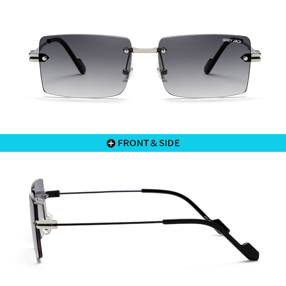 Silver Frame D.Black Lens