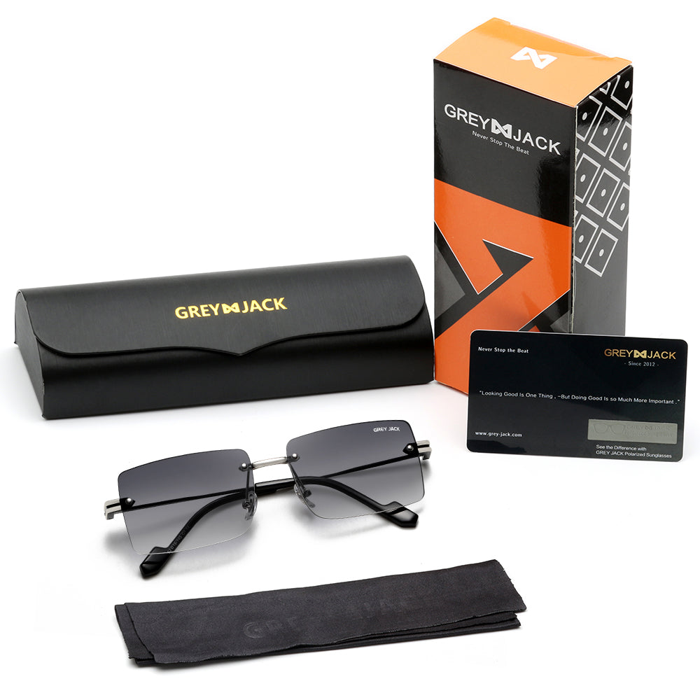 Silver Frame D.Black Lens