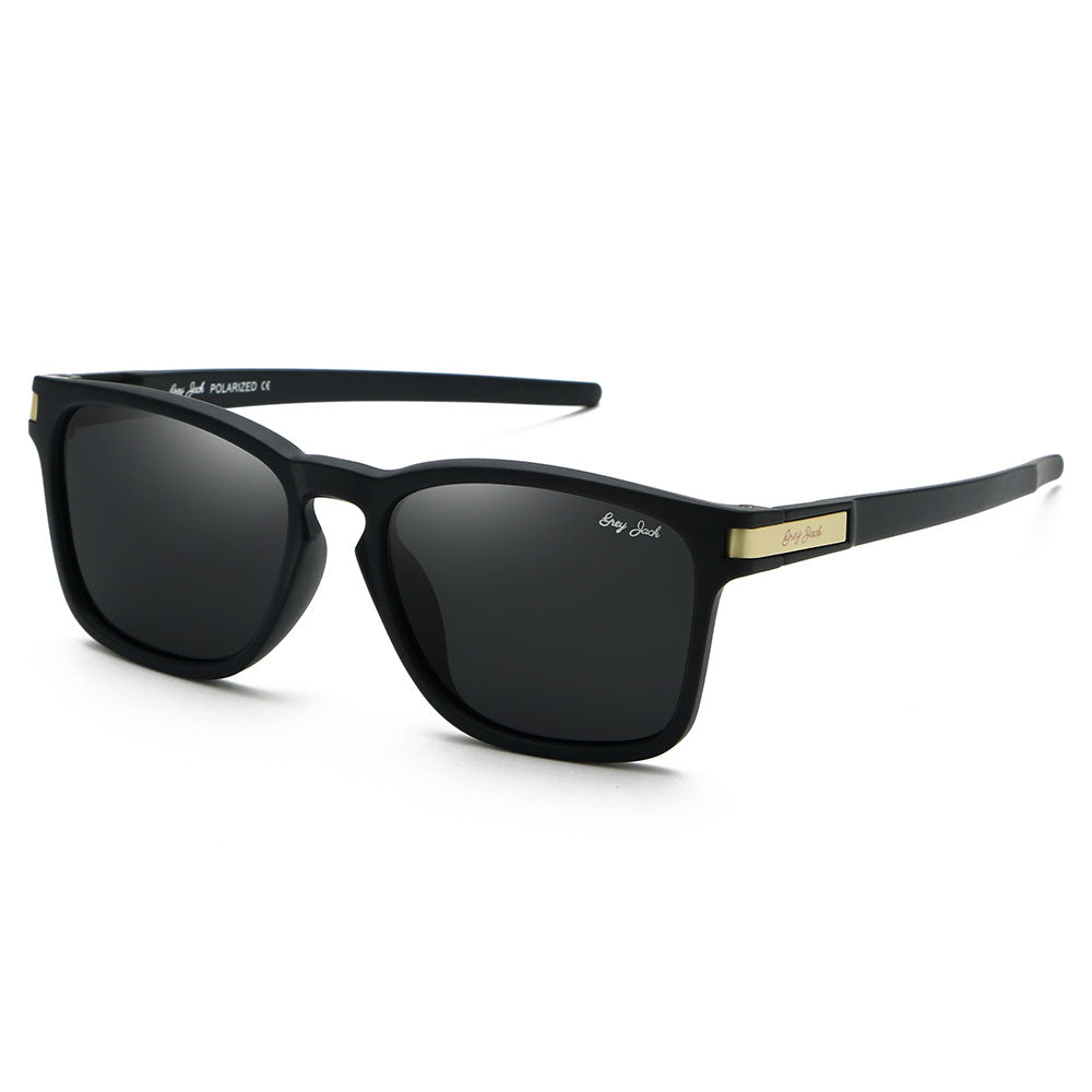 Black Gold Frame Black Lens