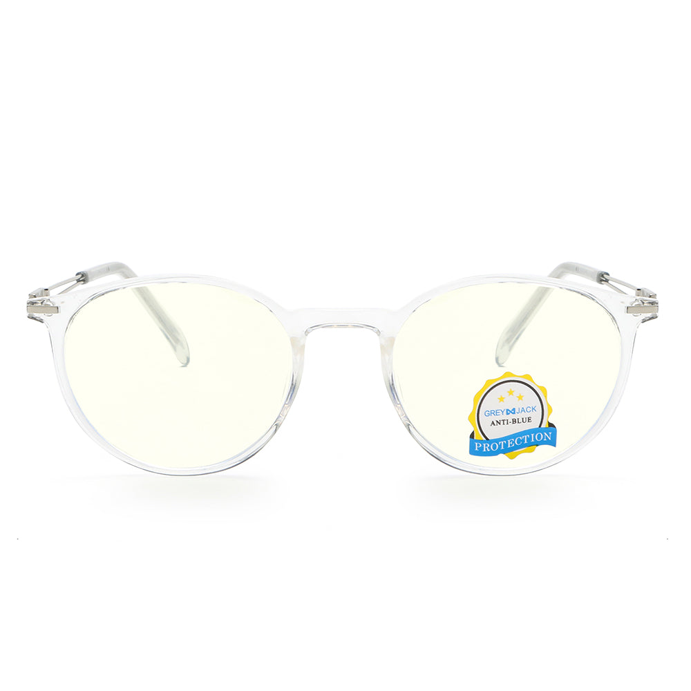 Transparent Frame Clear Lens