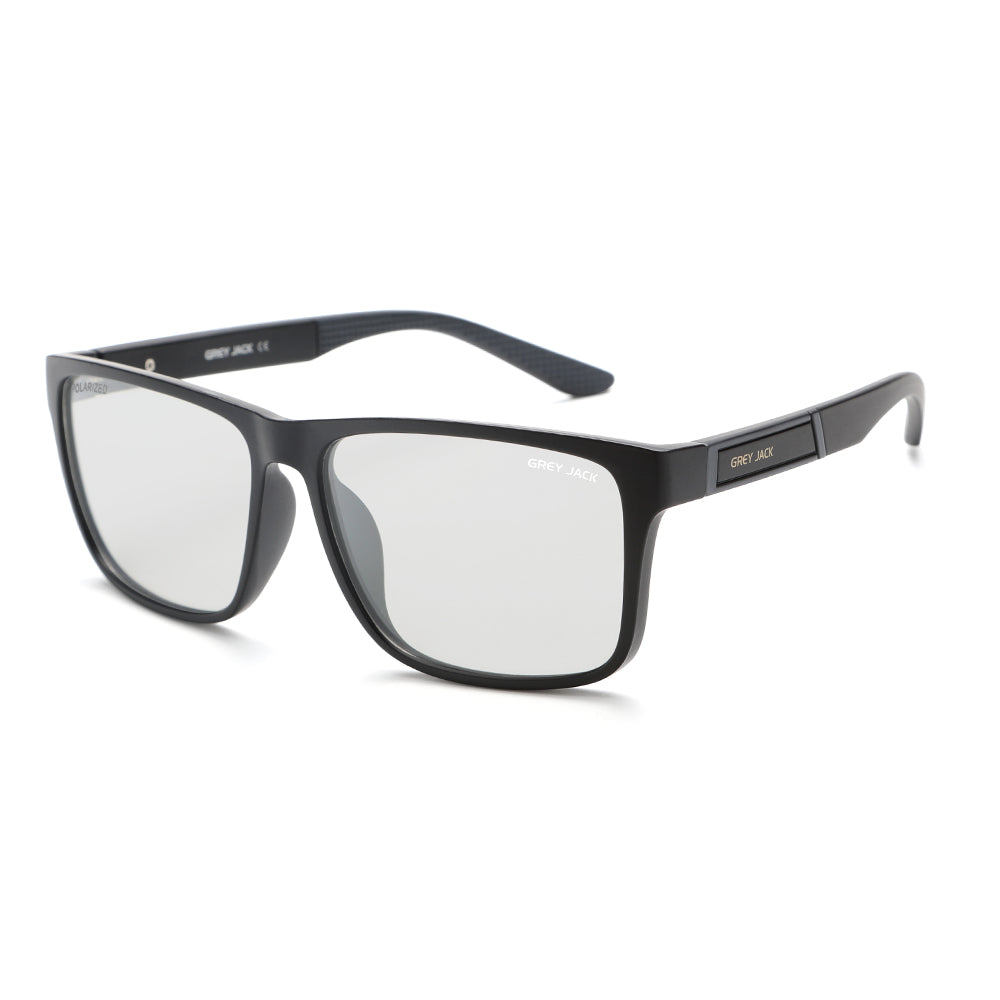 Matte Black Frame Photochromic Lens